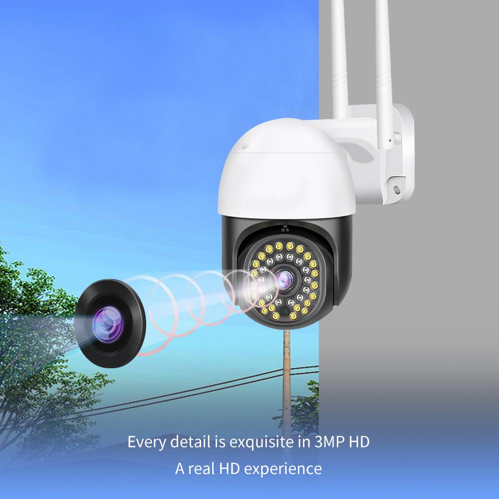 Intelligente 10X Zoom Wifi PTZ Kamera Außenbereich Hausüberwachung Videoüberwachung 5MP Drahtlose IP-Kameras KI Automatisches Personentracking