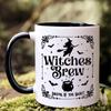 Witches Brew 11oz/330ML Ceramic Coffee Mug - Reusable, Dishwasher Safe, Perfect for Halloween & Everyday Use