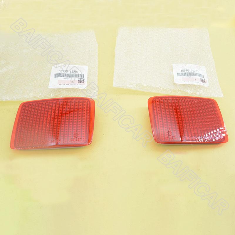 Baificar Brand New  Rear Bumper Reflector LH 35970-65J01 RH 35950-65J01 For 2006-2013 Suzuki Grand Vitara