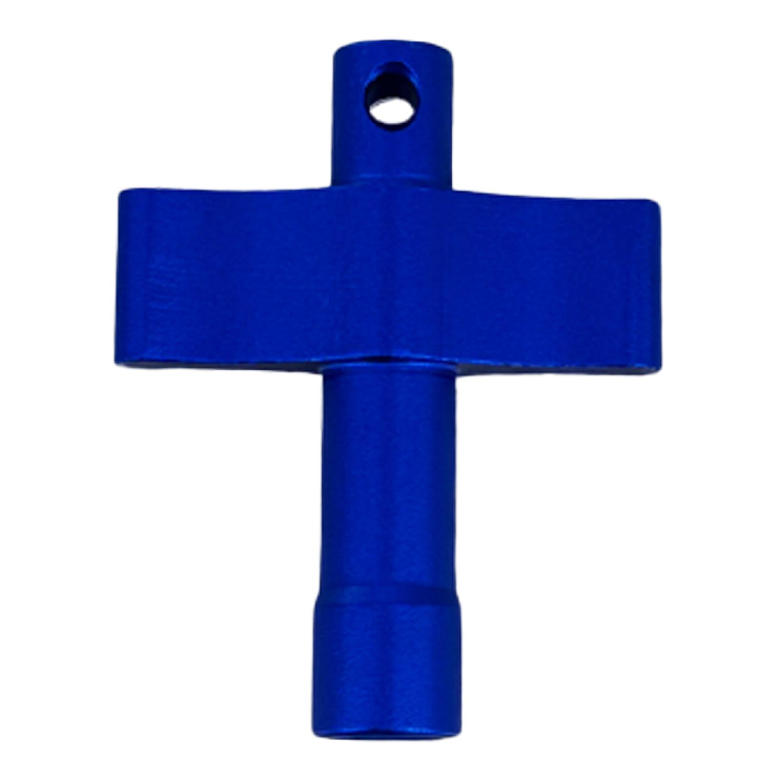 Drum Key Ergonomic Drum Tuner Sturdy T Shaped Universal Hardware Tool Accessories Drum Tuning Key Percussion Tunner Tool синий
