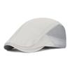 Retro Breathable Beret Men's Hat Mesh Speed Drying Forward Cap Adjustable Forward Hat Outdoor