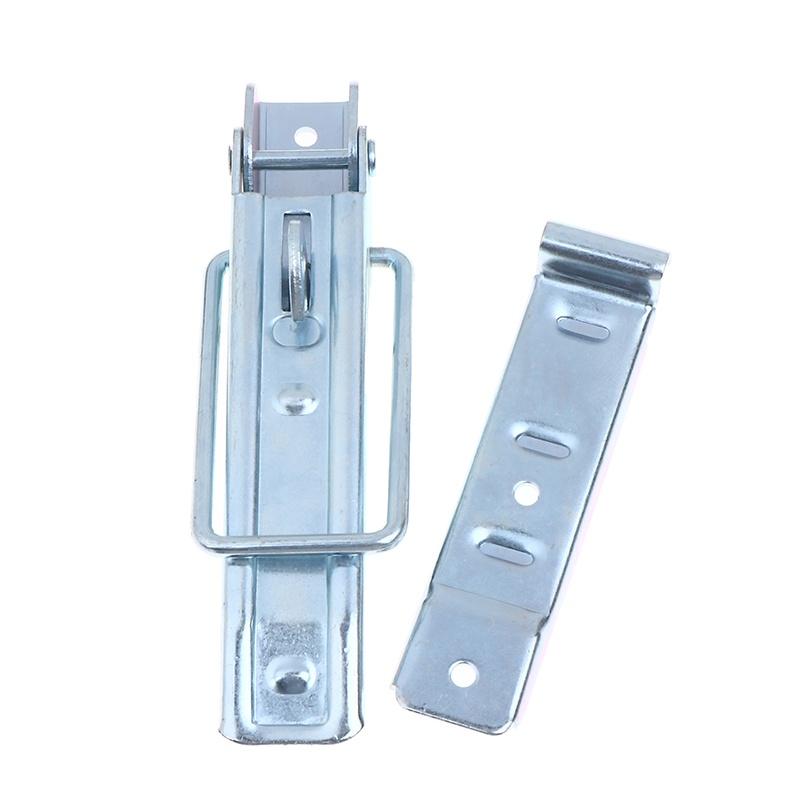 1 Set Ağır Hizmet Tipi Römork Kilitleme Sistemi Çevirmeli Tip Büyük Klipsli Mekanizma Anahtarlı Kodlu RV, Tekne, Karavan, Kamyon, Römork İçin
