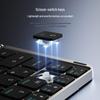 Universal Foldable Bluetooth Keyboard: Portable, Lightweight, Rechargeable, for Phone & Tablet