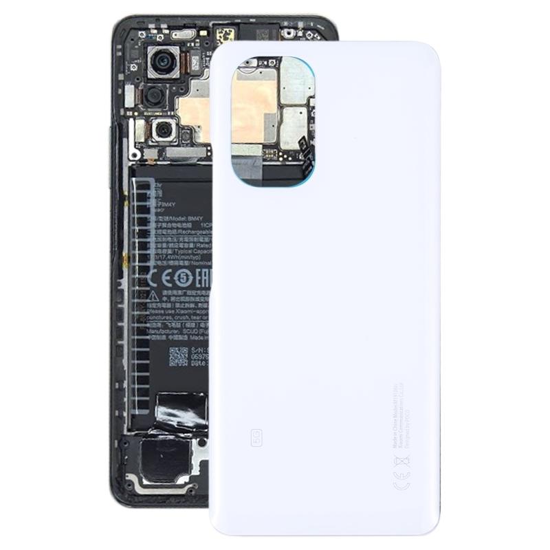 Glass Battery Back Cover for Xiaomi Poco F3 Phone Rear Housing Case Replacement