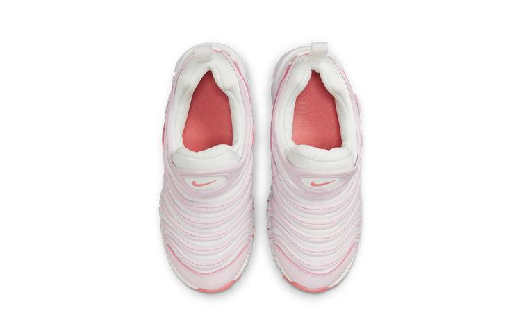 Nike Dynamo Free Caterpillar Cushioning Abrasion Resistant Support Low Top Kids Lifestyle Shoes Pink Kids' 343738-100