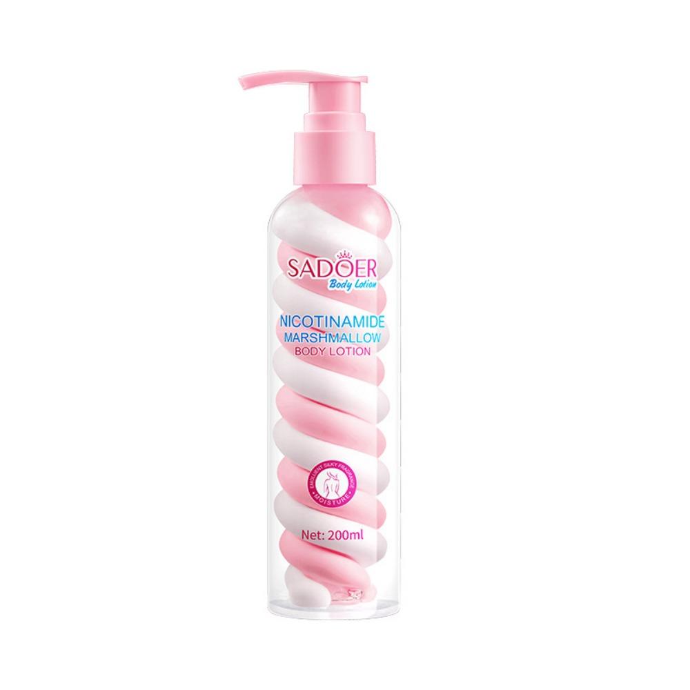 Niacinamide Cotton Candy Body Milk Hydrates, Moisturizes, Evens Out And Leaves A Long-lasting Scent.