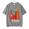 T-shirt Meme Divertente Sir Racha Uomo Donna Abbigliamento Moda Y2k T-shirt a Maniche Corte Estiva Cotone di Alta Qualità T-shirt Oversize
