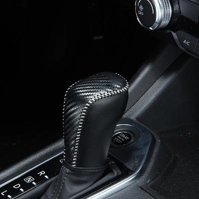 Car Shift Knob Cover for Nissan Kicks 2017-2025 Verse 2019-2025 Sunny Juke Sylphy 2020 2025 AT Gear Collars Leather Accessories