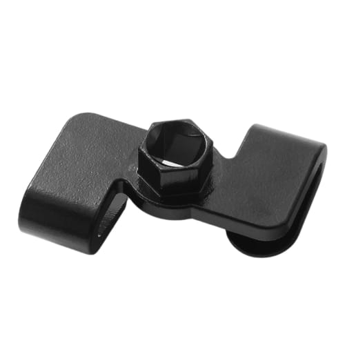 1/2" Carbon Steel Wrench Extender, Black, Universal Ratchet Tool Adapter for Vehicles, Lathes, and Machine Tools (1 Pc)