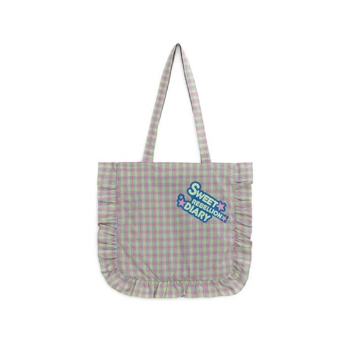 Sweet Check Shoulder Bag (Green)