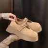 French Platform Heightened Women's Summer Wear 2026 New Shallow Platform Shoes Mary Jane Single Shoes