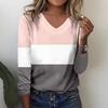 Summer New Fashion 2025 Women’s Casual Long Sleeve Printed T-shirt
