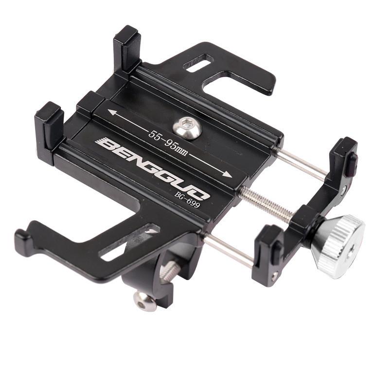 

Aluminum Alloy Bike Phone Mount For Electric Scooter With Secure Fixing For Commuting BlackHolder