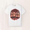 Retro Holiday Tee, Garment-Dyed Cotton, Relaxed Fit Christmas Shirt (S-4XL)