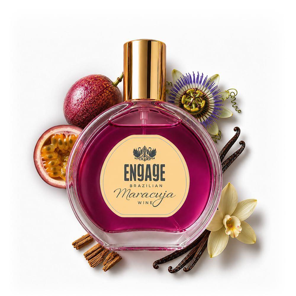 Engage Brazilian Maracuja Wine Eau De Parfum for Women 50ml|
