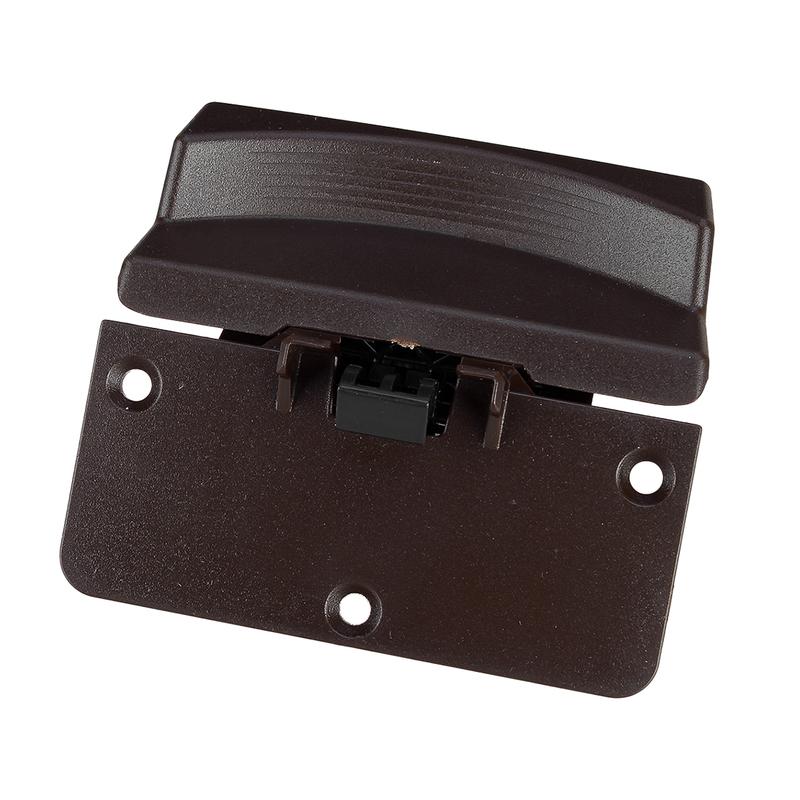 5RQ83LU7AC Car Center Console Armrest Lid Latch Fit For Dodge Ram 1500 2500 3500 4500 5500 2015 2016 2017 Brown ABS