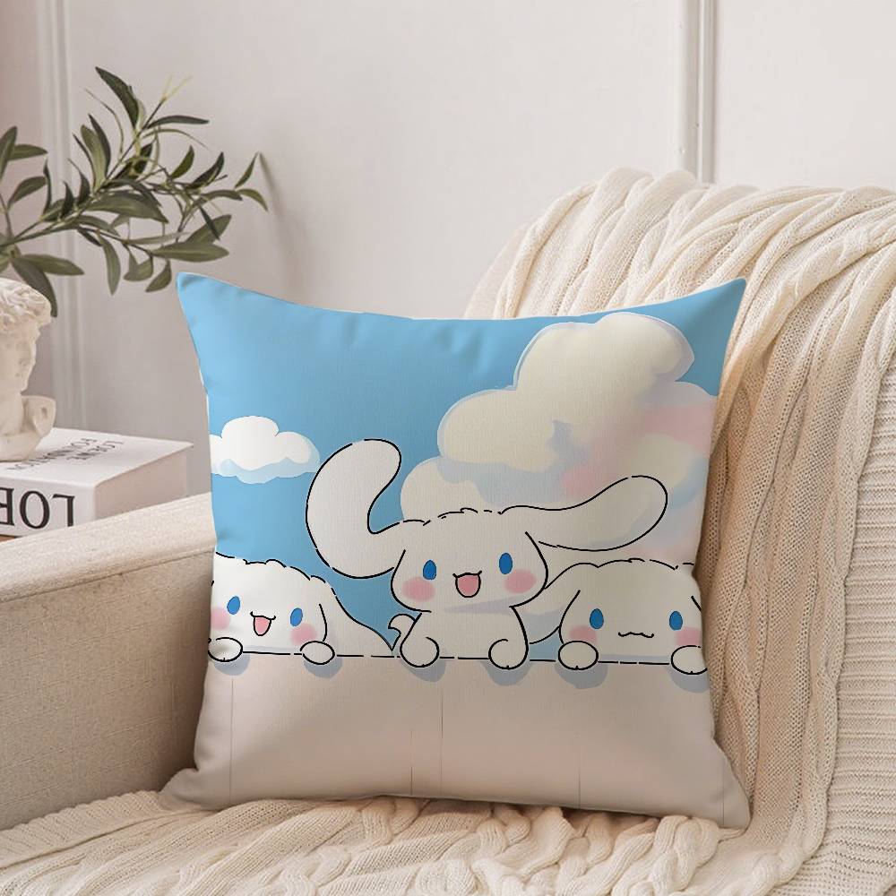 Süßer C-Cinnamoroll Kawaii Kissenbezug Heimdekoration Überwurf für Sofa Bett Auto Zimmer Dekoration Geschenkidee