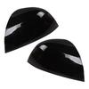 Left and Right Glossy Black Rearview Mirror Cover for Chevrolet Captiva 2008-2017