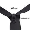 5 Pezzi 40-80 Cm Cerniere Impermeabili in Nylon con Estremità Aperta/Chiusa per Cucire Abbigliamento Sportivo Giacca Tenda Accessori per Riparazione Zip