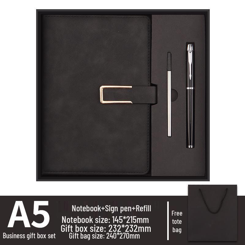 Premium Business Notebook Set: Ideal for Meetings and Souvenirs