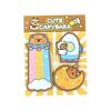 Office School Supplies Combination Student Cute Message N Times Cartoon Girl Heart Capybara Sticker Memo Pad Kawaii Stationery