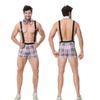 Halloween Men's Nightclub Bar Sexy Uniform Western Cowboy Sex Suit Cosplay Suit