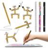Magnetické pero Fidget Pen Dekompresní Magnet Kovová psací hračka Odlehčení stresu Multifunkční deformovatelné psací pero Dětská hračka