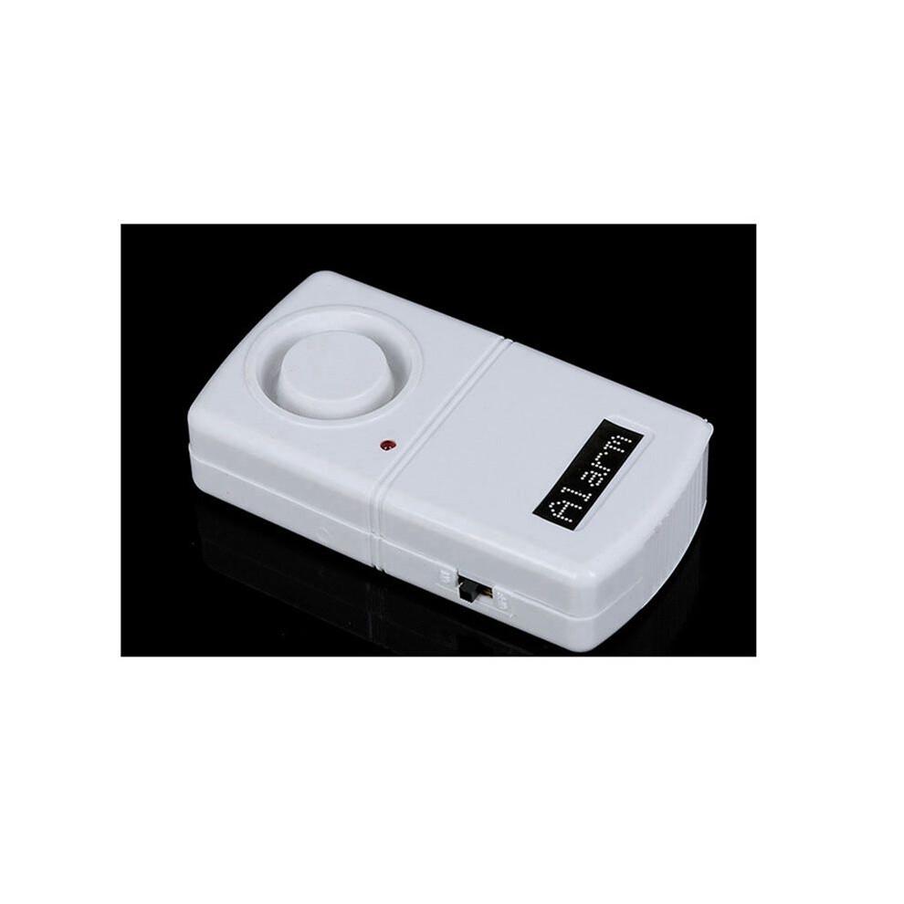2X High Sensitive Vibration Detector Earthquake Alarms with LED Lighting Door Home Wireless Electric Car Alarm