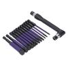 13PCS Set Hex Ball Bit Set 1/4  Alloy Steel Ball End Hex  Screwdriver Drill Bit