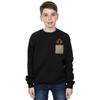 STAR WARS Chłopięca bluza dresowa o kroju boyfriend z nadrukiem kieszonkowym Jawa