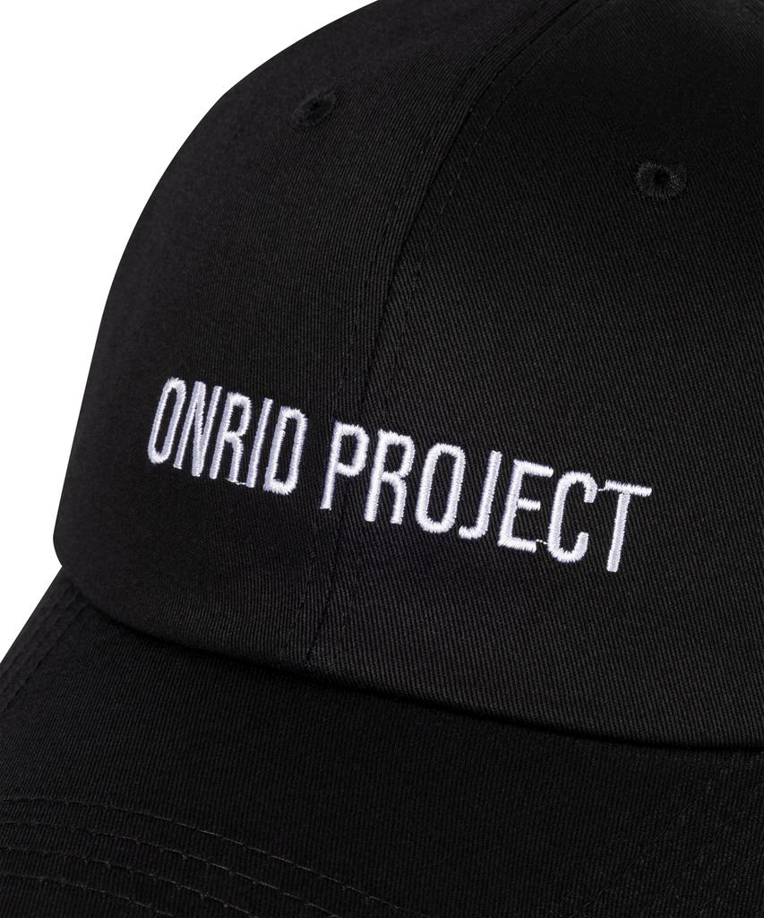 ONRIDPROJECT Essential Logo Ball Cap - Black