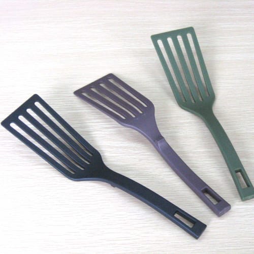 Nagao Simply Kitchen Tool Set: Spatula, Ladle, and Spatula, Black, Made in Japan