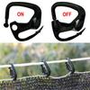 Durable Black Plastic Sunshade Cloth Clips 50pcs Durable Black Plastic Easy-to-Use Lock Greenhouse Shade Agriculture