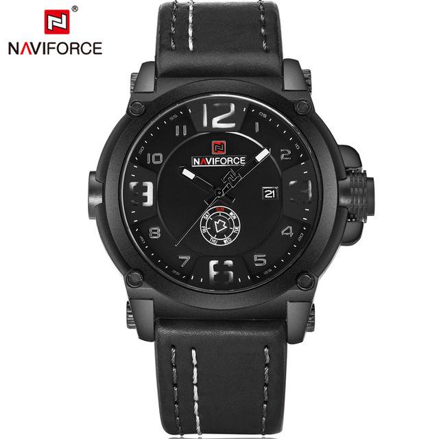 NAVIFORCE Lingxiang 9099 Men s Multifunctional Quartz Waterproof Watch - Stylish and Casual.