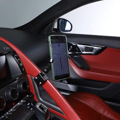 For Jaguar F-TYPE 2013-2023 Black Car Central Control Handle Mobile Phone Holder GPS Navigation Holder Interior Car Accessories Lqrd4