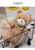 Cute Girly Teddy Bear Plush Toy - Bow Tie Comfort Doll