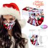 Adult Universal Disposable High-quality Christmas Printed Mask 50PC
