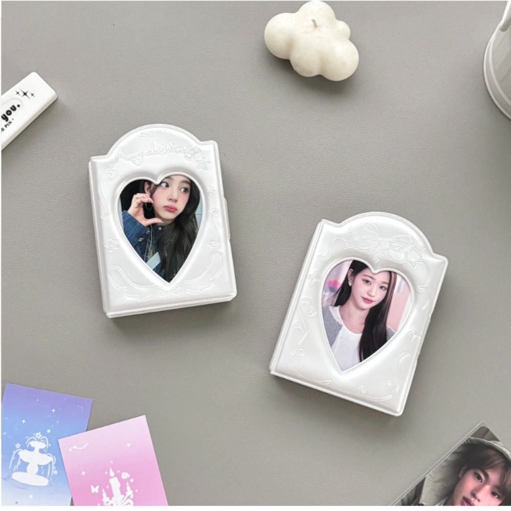 32 Pockets Photocard Binder Album 3 Inch Kpop Photo Card Book Holder Mini Photo Album