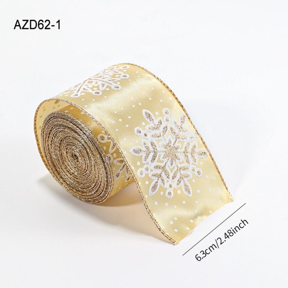 2M Sateng Julebånd Utsøkt Stoffbånd Ny Gaveeske Bånd Juletrepynt