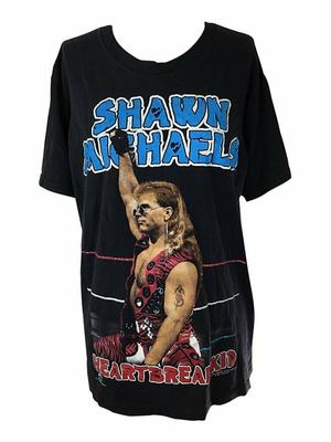 Ikona Shawn Michaels Funny Tee Vintage T-shirty unisex