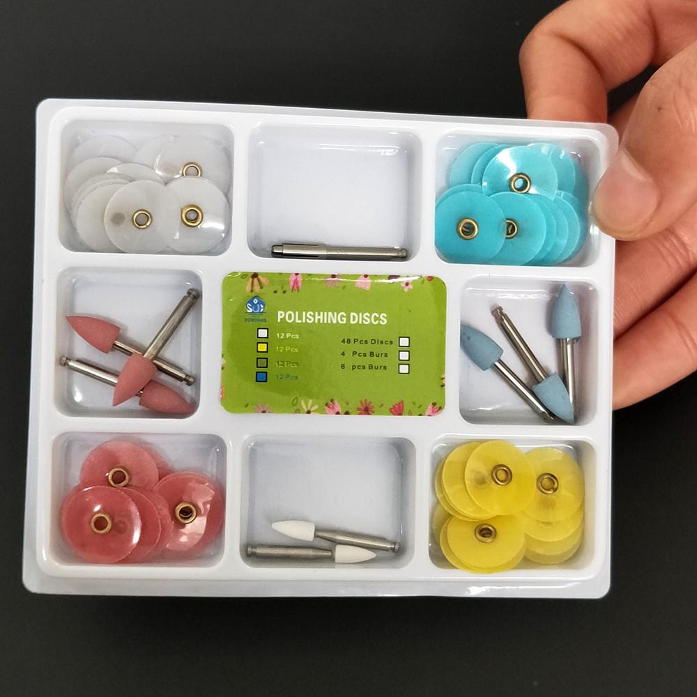 Dental-Finishing- und Polier-Polierscheibe, grobe Reduktion, Konturierungsdorn, Streifen-Set, Kunstharz-Füllmaterial