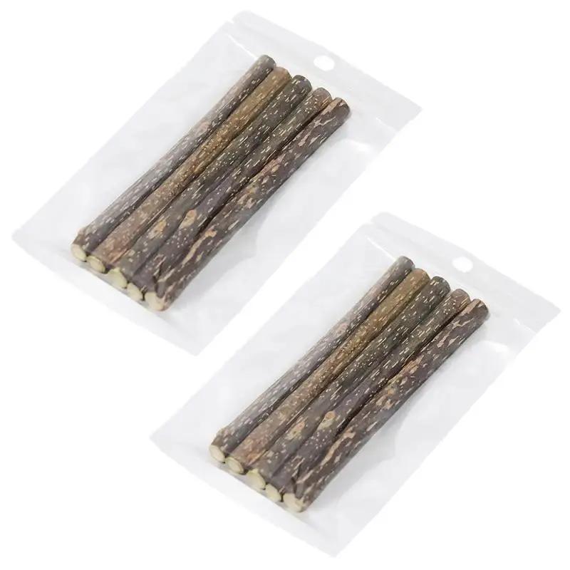 5 Sticks/bag Cat Chews Products All Natural Catnip Sticks Teeth Cleaning Cat Sticks Wood Tengo Molar Sticks For Cats Of All Ages