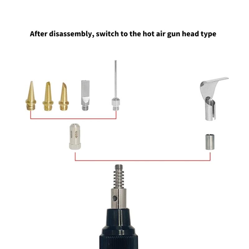16 In 1 Butanes Soldering Iron Kits Gas Mini Torch Adjustable Flamme Welding Pen Tool for Diverse Welding Applications