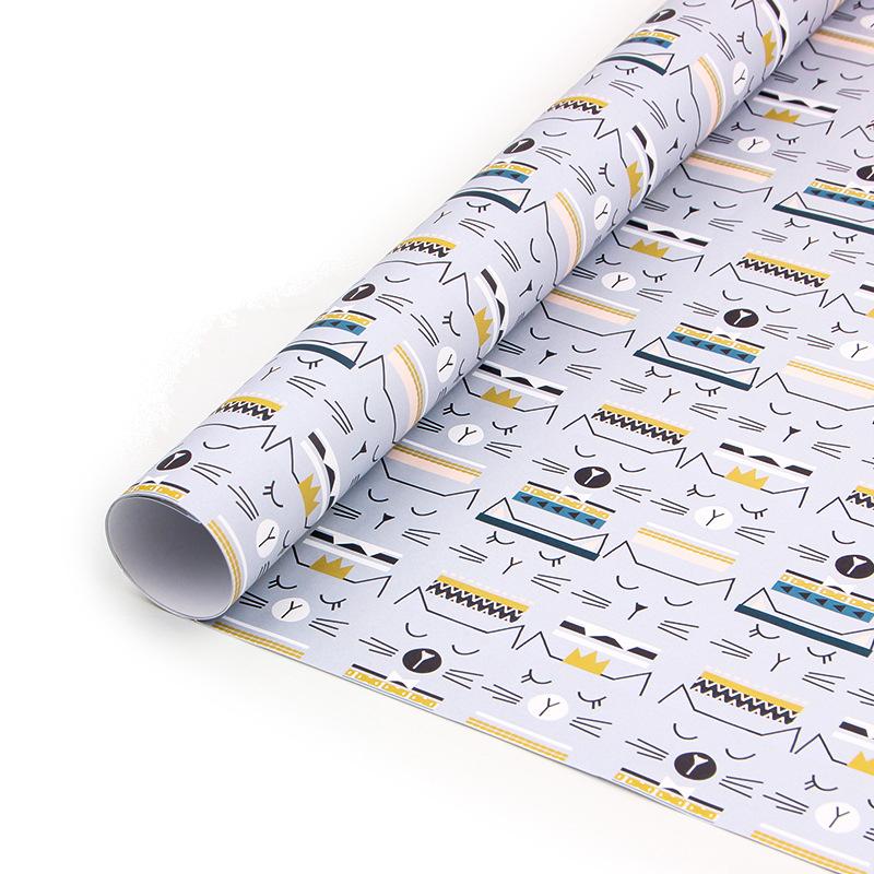 50*70cm Birthday Gift Wrapping Paper Festival Flower Bouquet Gift Packaging Paper Wedding Xmas Party Decoration DIY Crafts Paper