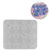 Astrological Silicone Mold For Handcrafted Necklace Charm Heat Resistant Zodiacs Charm Keychain Pendant Mould