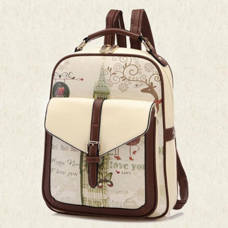 Stylish Travel Casual Pu Leather Shoulder Bag Ideal For Women And Girls