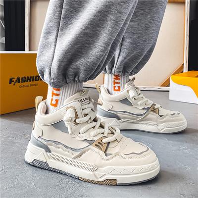 New Men's Classic Four Seasons Fashion Low Top Thick Sole Skateboarding Shoes Comfortable Soft Sole Basketball  Sneakers