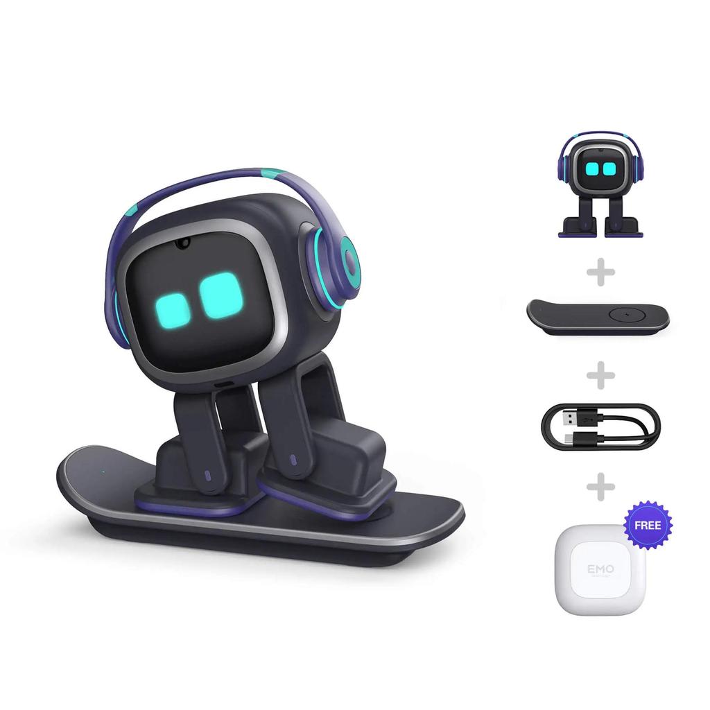 Emo Robot: Interactive AI Desktop Toy and Emotional Companion for Children