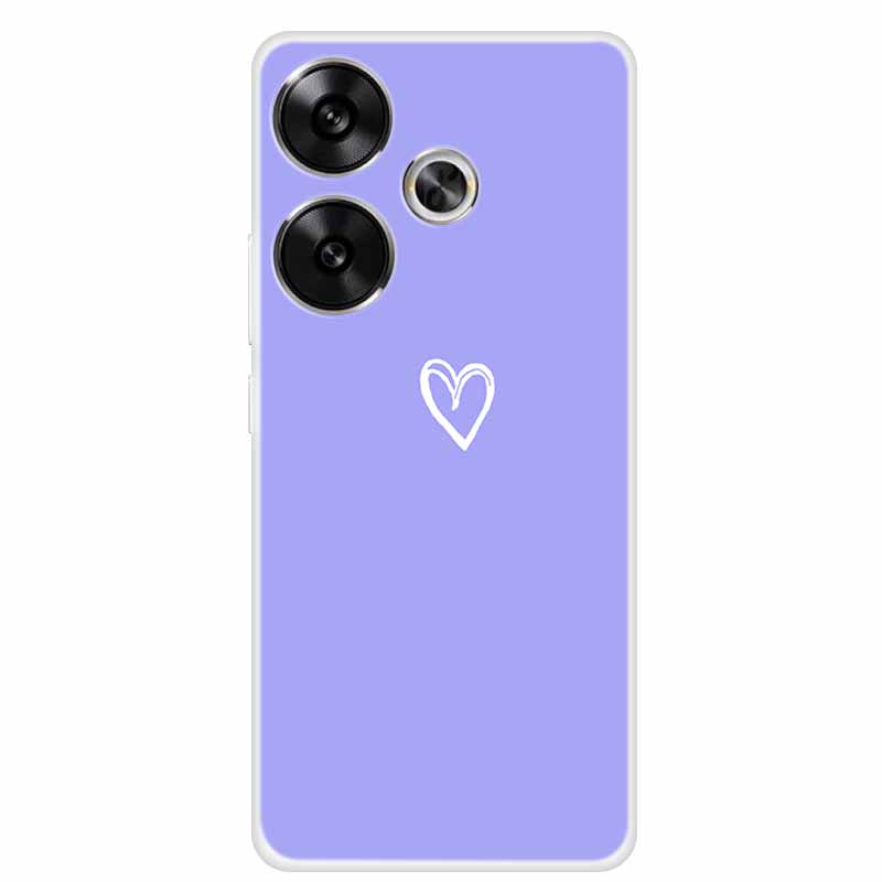 Marble Soft Phone Case For Poco F6 Transparent Case Silicone TPU Cover Funda Para Shield Clear Case for Xiaomi Poco F6 F 6 Pro