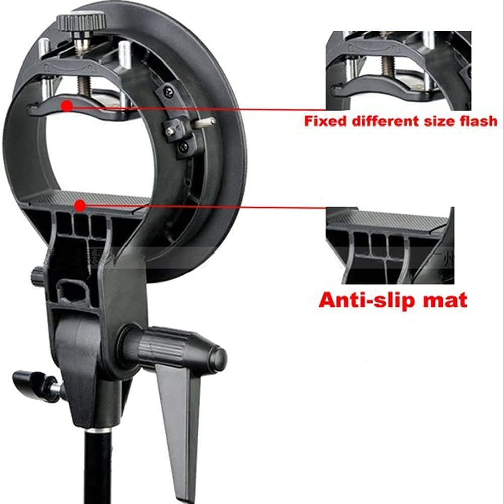 Godox mount with adjustable with Bowens mount for S-type bracket/bracket angle/holder strobes/flashes/softboxes/beauty dishes/umbrellas [Used]